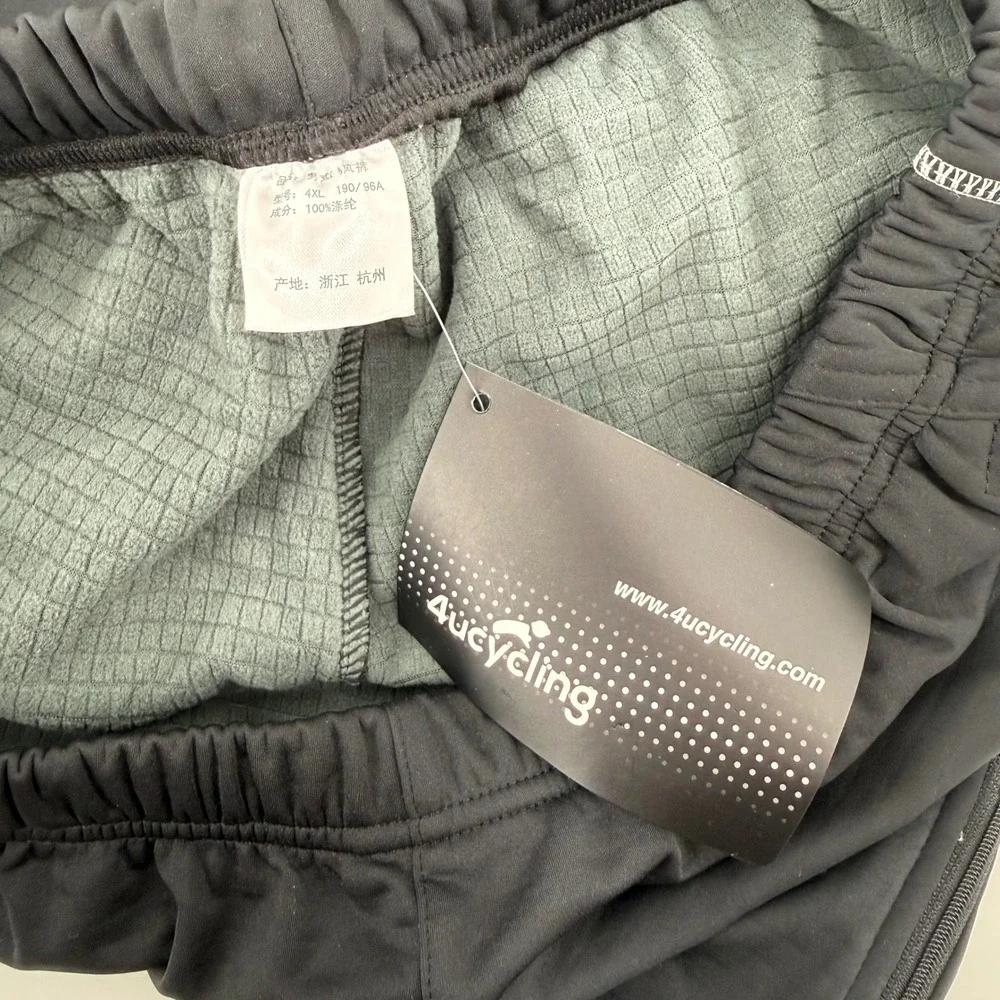 NWT 4ucycling Mountain Bike Pants Thermal Fleece Winter Cycling Windproof Hiking